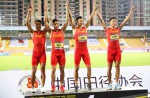 2018中国接力公开赛在广东省人民运动场隆沉进行 国度田径队驰骋Z6尊龙凯时跑路